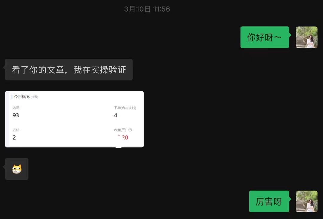 分享了单账号自然流单月1.8w的身心我总结了几点关于做项目的思维和方法论